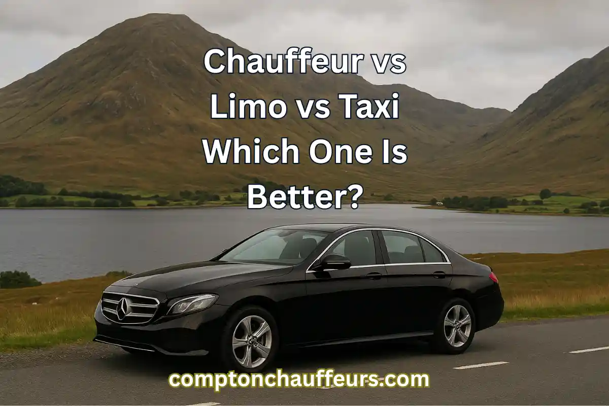 Chauffeur vs Limo vs Taxi Which One Is Better